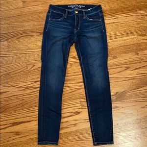 Super stretch dark jegging